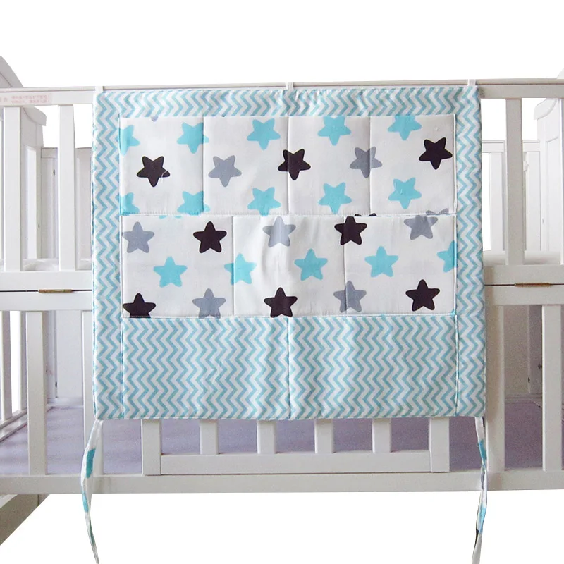 New Star Baby Cot Bed Nursery Hanging Storage Bag Crib Organizer