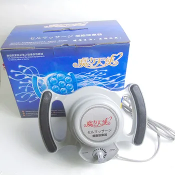 

220V Powerful Beauty Spa Tool Full Body Therapy Massager with 3 Vibrating Cell Massage Heads