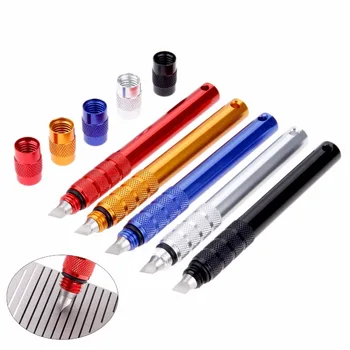 

Golf Sharpener Tool Iron Wedge Club Head Groove Sharpener Blade Cleaning Tool V Shape New Arrival