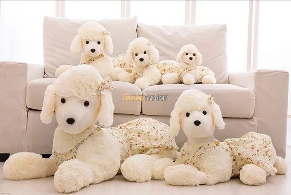 Fancytrader Hot Sale 35'' 90cm Lovely Stuffed Soft Huge Poodle Toy, Nice Gift for Child and Decoration Dolls, Free Shipping FT50061(3)