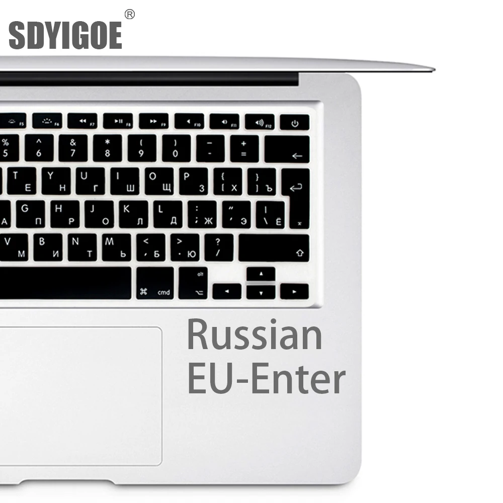 Русская клавиатура для apple macbook pro чехол клавиатуры ноутбука air 13 &quot15pro