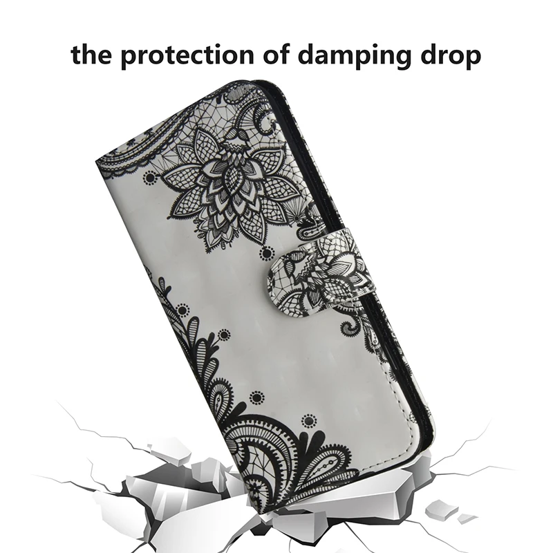Flip Case For Lenovo K6 NOTE K6 Power K8 Note 3D Vision Painted Leather Stand Wallet Cover For Lenovo A1010 S60 S60T S1 P2 C2 (15)