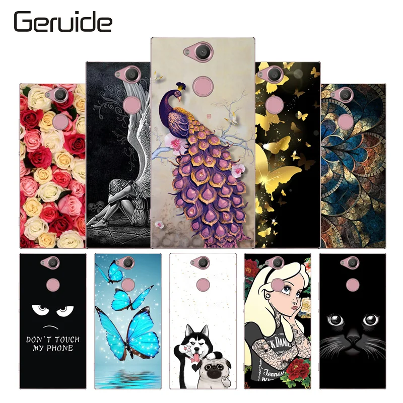 

Geruide Case For Sony Xperia XA2 XA 2 Case Cover Cute Soft Tpu Silicon Coque Cover For Sony Xperia XA2 XA 2 Case xperia xa2 skin