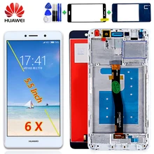 Huawei ЖК-дисплей Дисплей для huawei Honor 6X BLN-L24 BLN-AL10 BLN-L21 BLN-L22 кодирующий преобразователь сенсорного экрана в сборе рамка с бесплатными инструментами