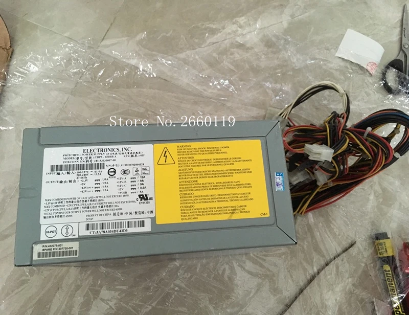 Работает для ML150G3 TDPS-650BB A 402075-001 407730-001 650 Вт блок питания полностью протестирован