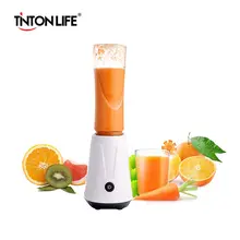 خلاط كهربائي للعصير محمول من TINTON LIFE طعام الأطفال فاكهة اللبن المخفوق مفرمة للحم ماكينة صنع العصير متعددة الوظائف(China)