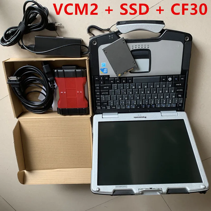 

VCM2 For Ford For Mazda VCM II Car Diagnostic Tool VCM IDS VCM II Full Chip with CF30 laptop Auto Diagnostic Scanner
