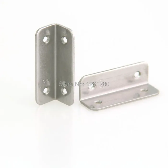 free shipping 60mm metal corner stainless steel furniture fitting