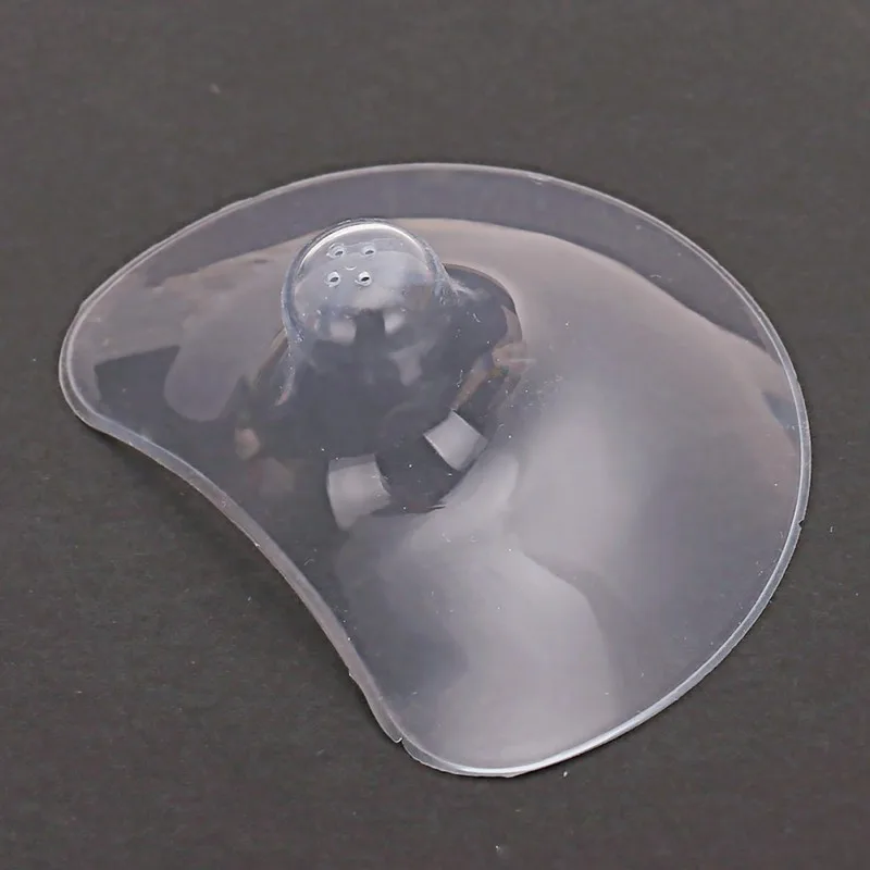 

2Pcs Ultra-Thin Silicone Nipple Shields Protectors With Case For Baby Breast Milk Feeding Pain Reduction Tool L