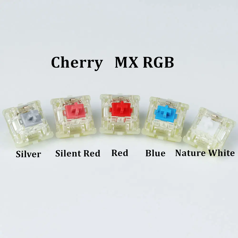 Механическая клавиатура оригинальная cherry mx rgb переключатель скорости Серебряный бесшумный красный синий природа белый розовый 3pin SMD K95 K55 K70 RGB STRAF