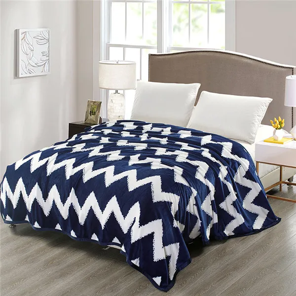 Стильное большое клетчатое супер удобное Норковое одеяло для валяния, цветочное одеяло, брошенное на диван/кровать/путешествия, дышащее - Цвет: 02