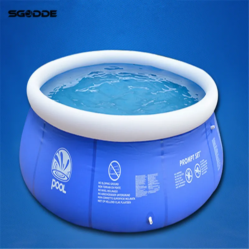 Nuevo Verano de deportes de agua de los niños del bebé piscina inflable piscina de PVC portátil familia jugar los niños bañera juguete - 4