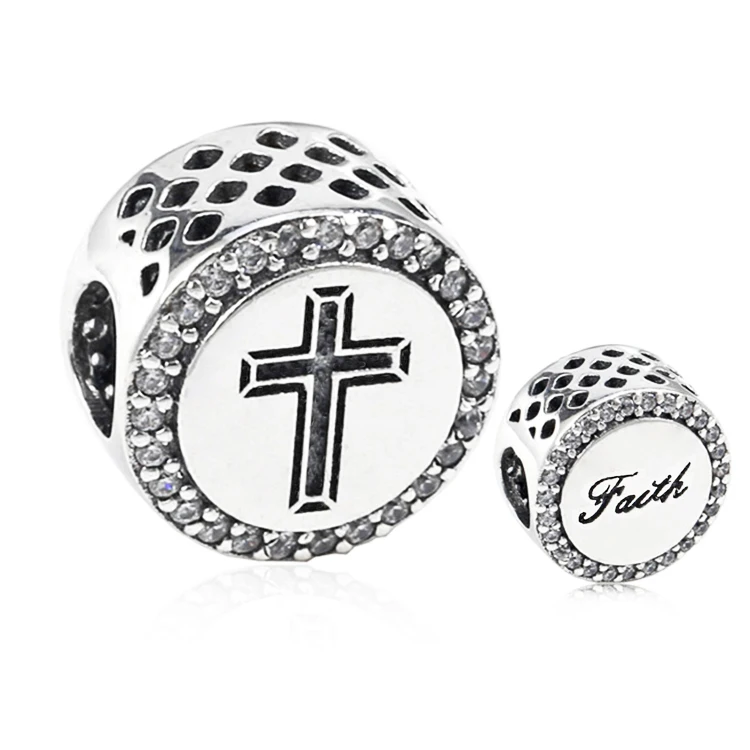 Серебряный шарм 925 пробы бусина-подвеска для европейских шармов браслет в виде цепи ожерелье Ювелирная группа crossfaith