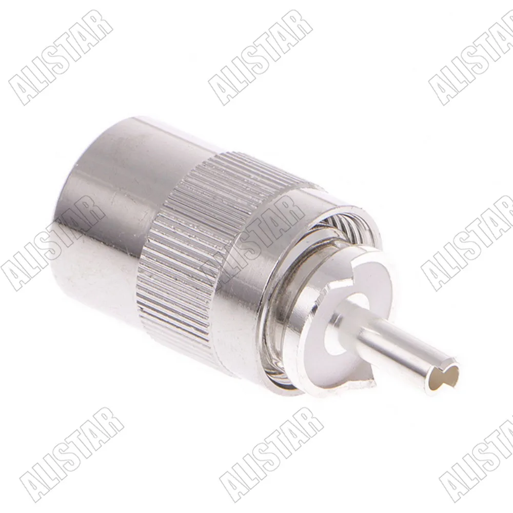 10 шт. UHF PL259 штекер припоя RF Twist on разъем PL 259 для RG8 RG213 RG214 LMR400 RG8X 7D FB