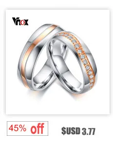 Vnox 6 мм/8 мм Вольфрам карбида обручальное кольцо для Для женщин/Для мужчин классический золотой цвет