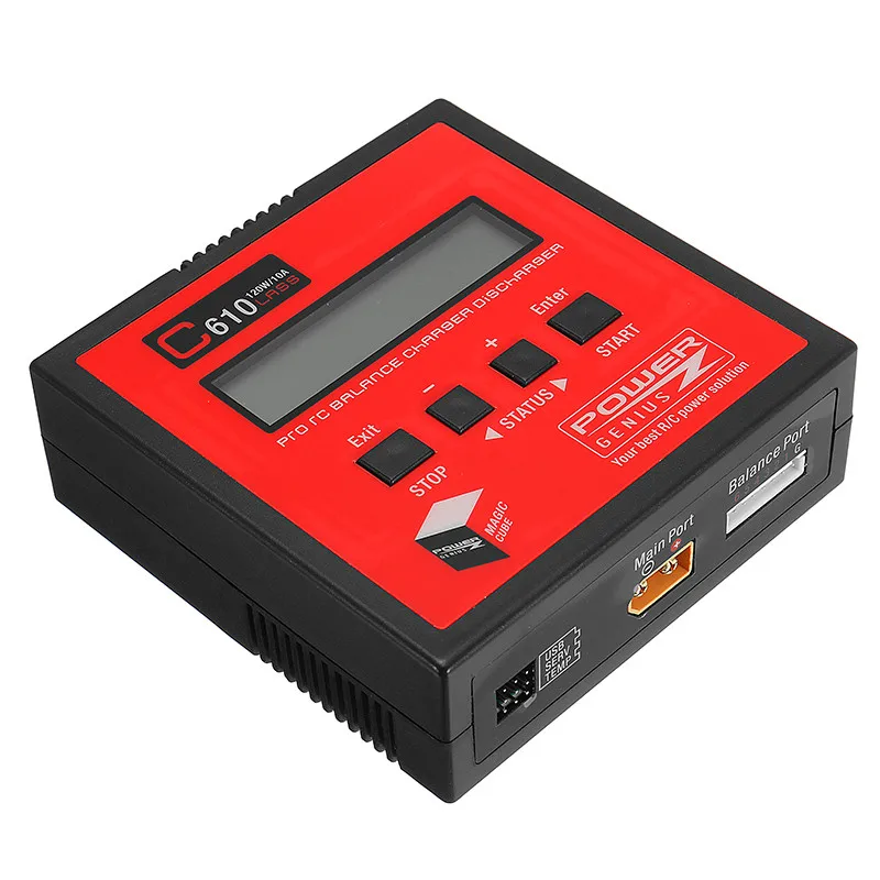 Лидер продаж для PG C610 120 W 10A Lipo Батарея баланс Зарядное устройство Поддержка 4,35-4,40 V LiHV для Перезаряжаемые радиоуправляемая модель зарядки Запчасти