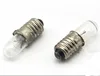 Mini ampoule indicateur lumineux E5 6.3V E5 12V E5 24V, lampe de signalisation, ampoule Miniature E5 6V, 10 pièces ► Photo 3/4