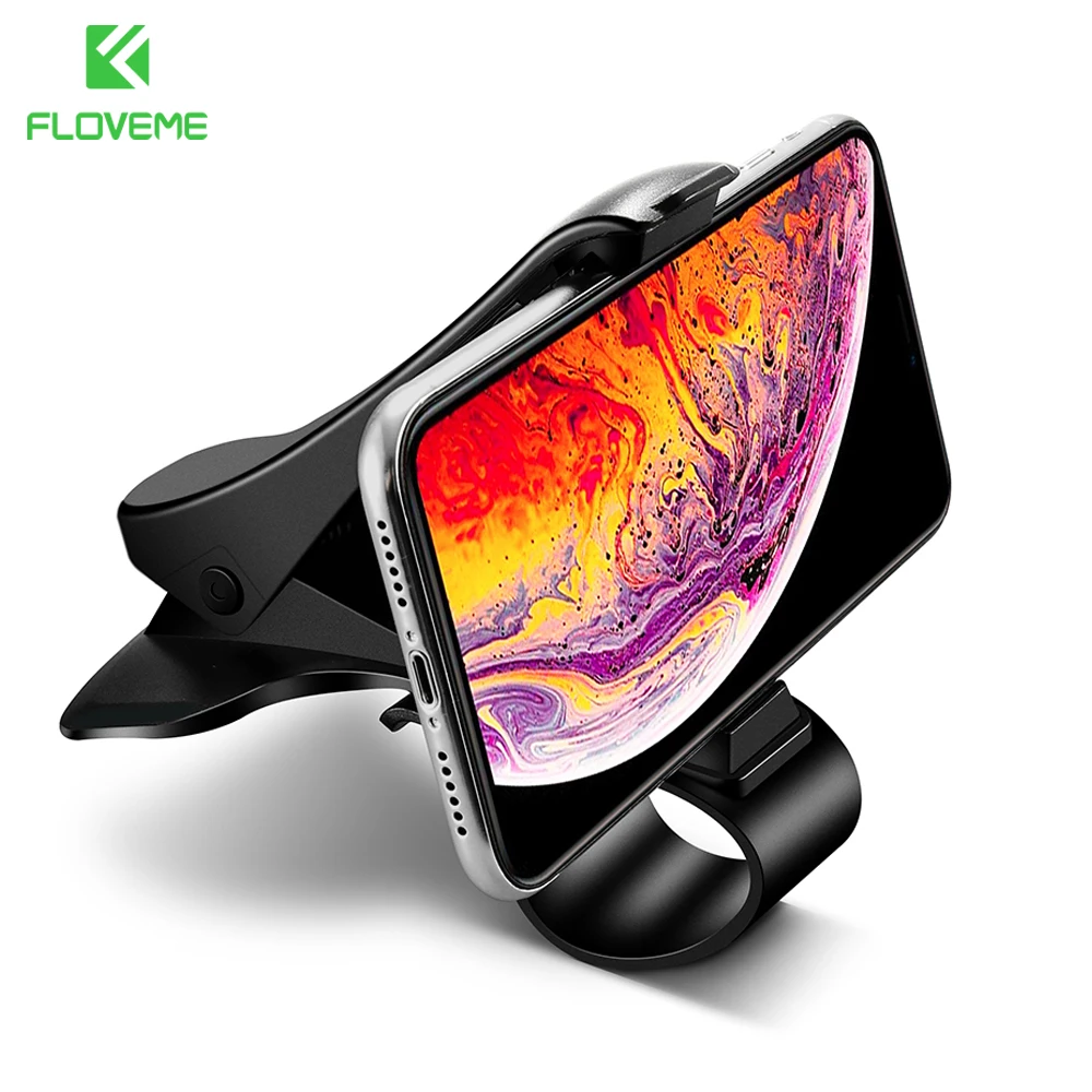  FLOVEME Auto Telefon Halter Stehen Für iPhone 11 Pro Max 7 8 X XR Clip Dashboard Halterung für Tele