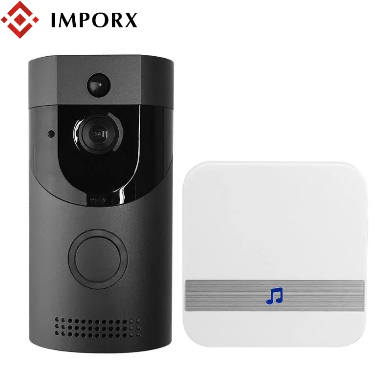 

IMPORX Wireless WiFi Security Eye Door Bell Night Vision Video Intercom Phone Call Doorbell Visual Recording Remote Home Monitor