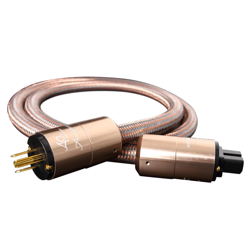 Accuphase Power Cable 5N OFC Power Cord with European Standard Plug For