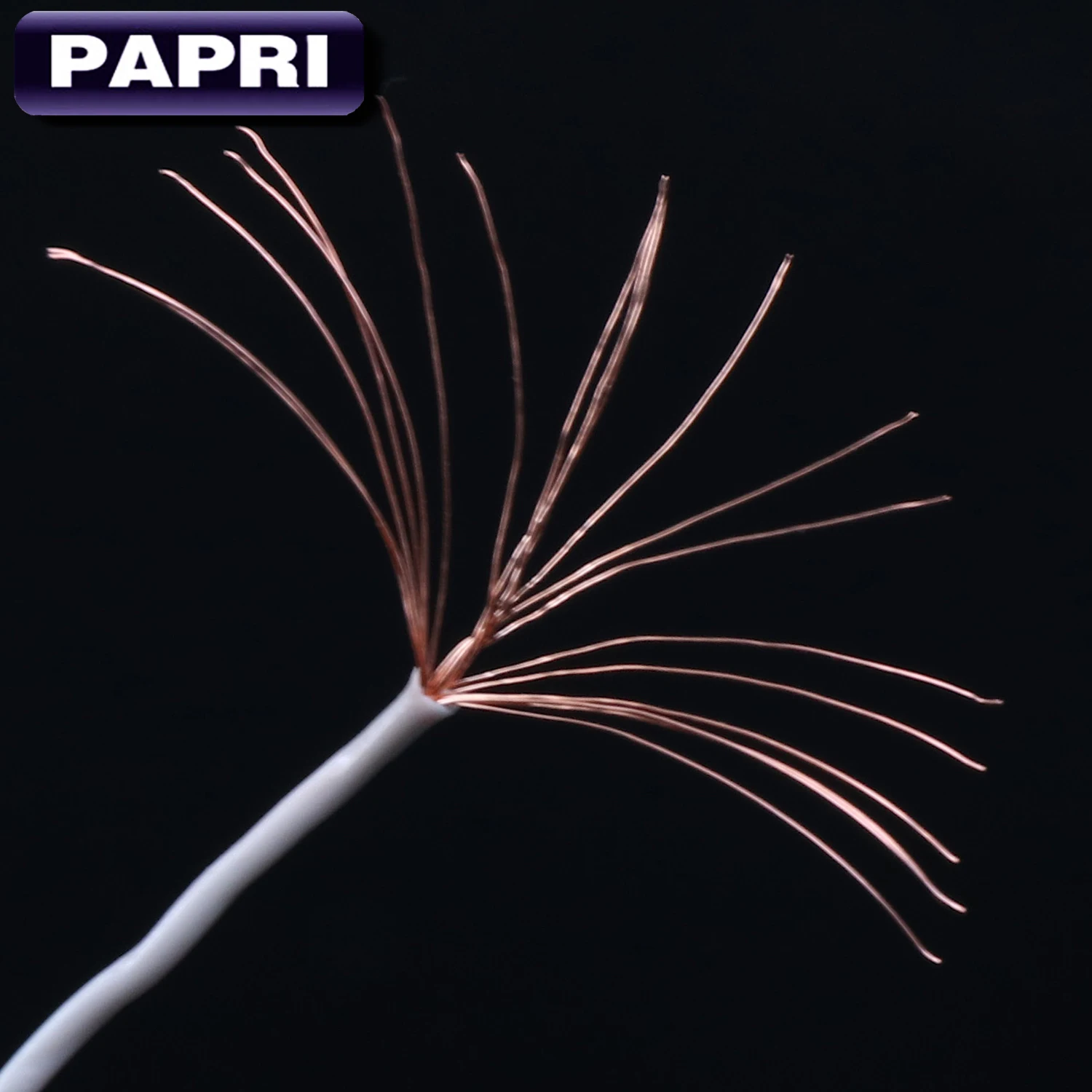 PAPRI AUX Male To Male Headphone Upgraded Cable PVC 6N 99 99997 OCC DIY Audio Cables HiFi Amplifier Wires