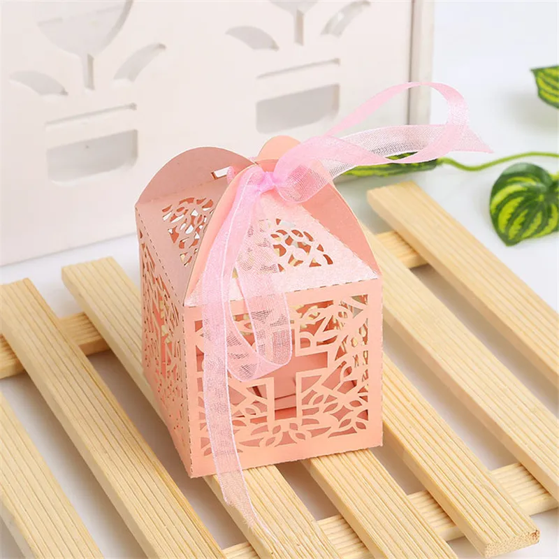 10pcs Crossing Candy Boxes Angel Gift Box for Baby Shower Baptism Birthday First Communion Christening Wedding Decoration Table