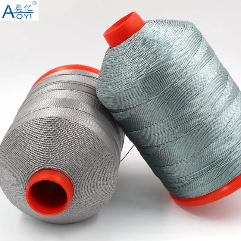 aoyi 12 strand sewing thread polyester for leather and sofa sewing