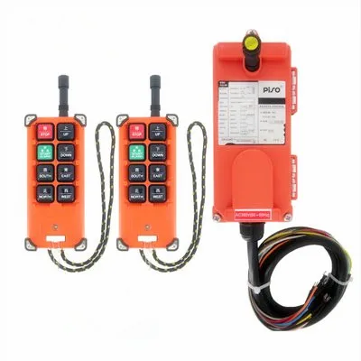

220V industrial remote controller switches 2 transmitter + 1 receiver Industrial remote control electric hoist
