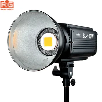 

High-Quality Godox SL-100W 2400LUX Studio LED Continuous Video Light Bowens Mount w/ Remote