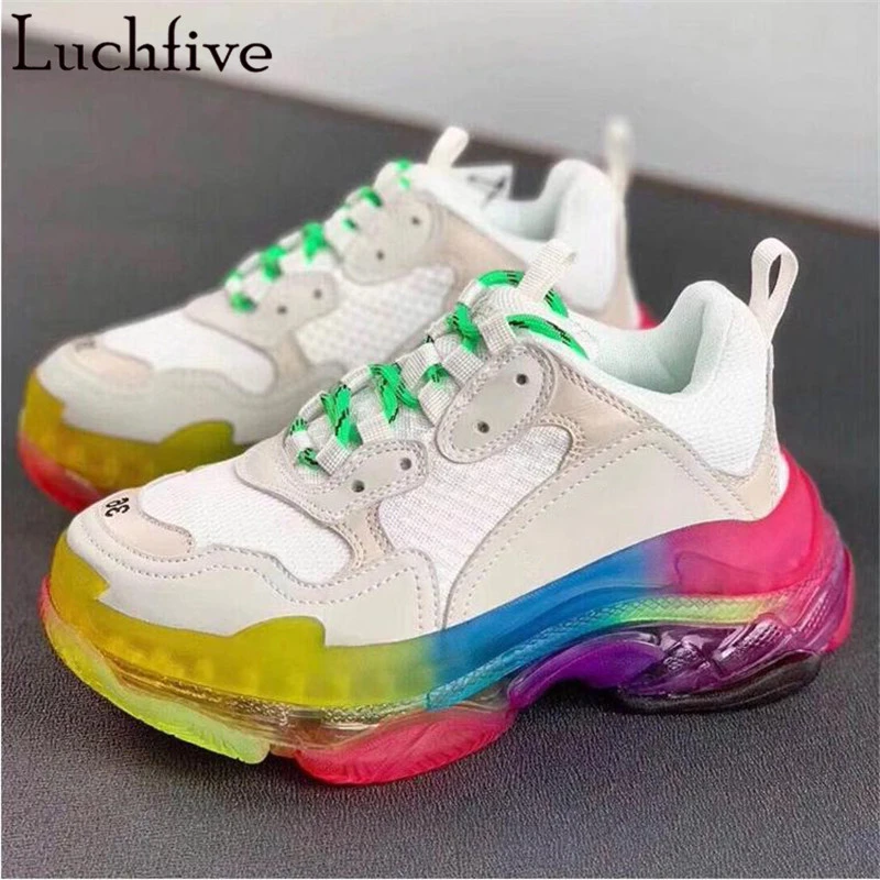 nike shoes with clear heel