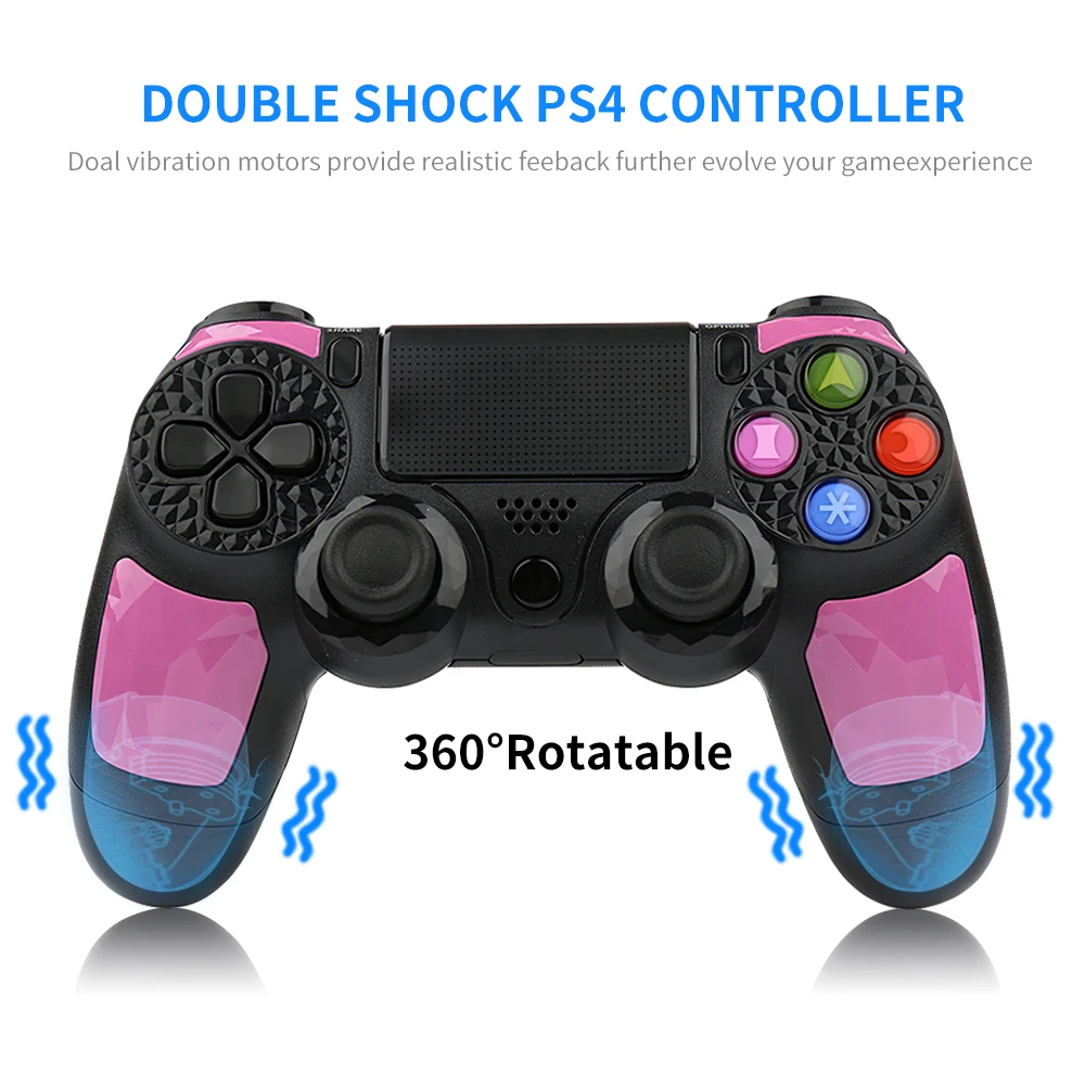 Беспроводной Bluetooth геймпад для Sony PS4 джойстик Playstation 4/PS3 Pro Slim с разъемом гарнитуры