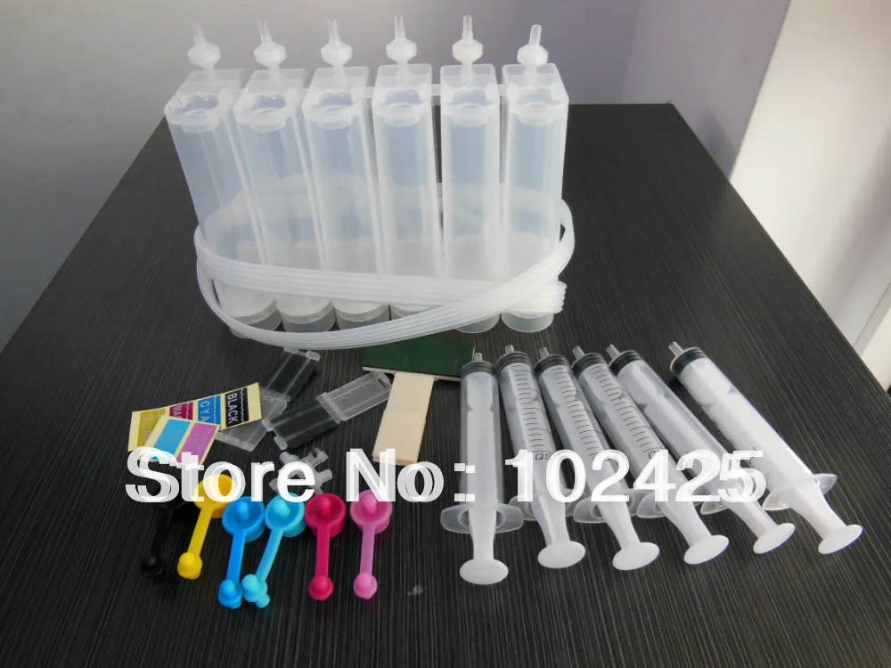 

Universal 6 Color Diy CISS kits For Epson HP Canon Brother printers 100ml each color