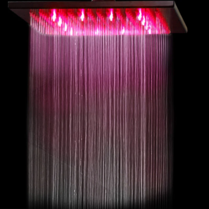 led shower head