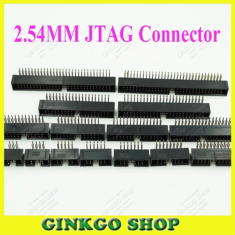 2Pcs 2mm Pitch 2x7 Pin 14 Wire 28 AWG Female IDC Flat Ribbon Cable Length 50cm E - Foto 5