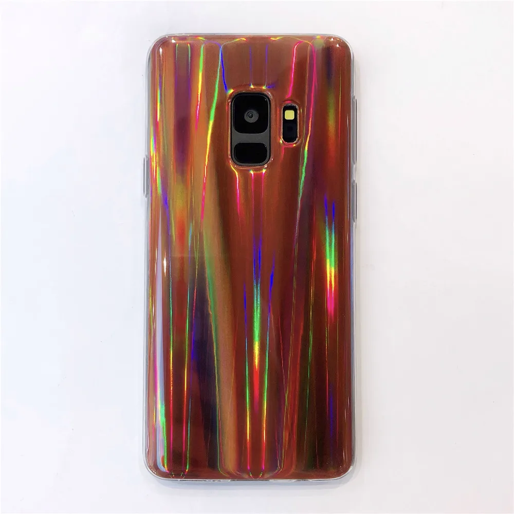 Case For Samsung Galaxy S9 S8 Plus Note 8 A3 A5 2017 Cover Aurora Colorful Glitter Soft Case For Samsung J2Pro J4 J6 2018 A6 A8  (9)