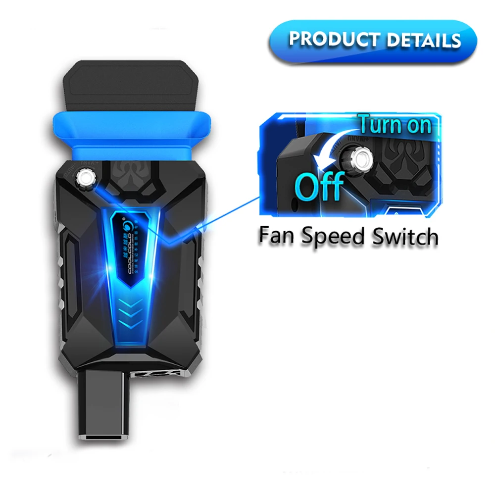 Охлаждающий вентилятор COOLCOLD портативный USB воздухоотвод для ноутбука кулер с
