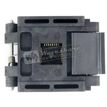 QFP32 TQFP32 FQFP32 PQFP32 FPQ-32-0.8-01 Enplas IC Тесты burn-в гнездо адаптера Программирование 0,8 мм шаг