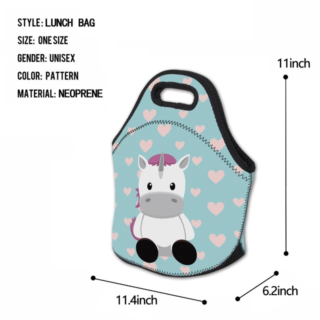 3D Printed Unicorn Lunch Bag