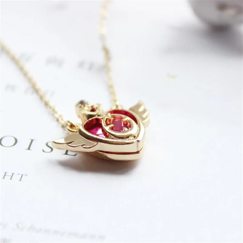 Anime Sailor Moon Ami Regresa Metal Pendant Necklace Cosplay Jewelry