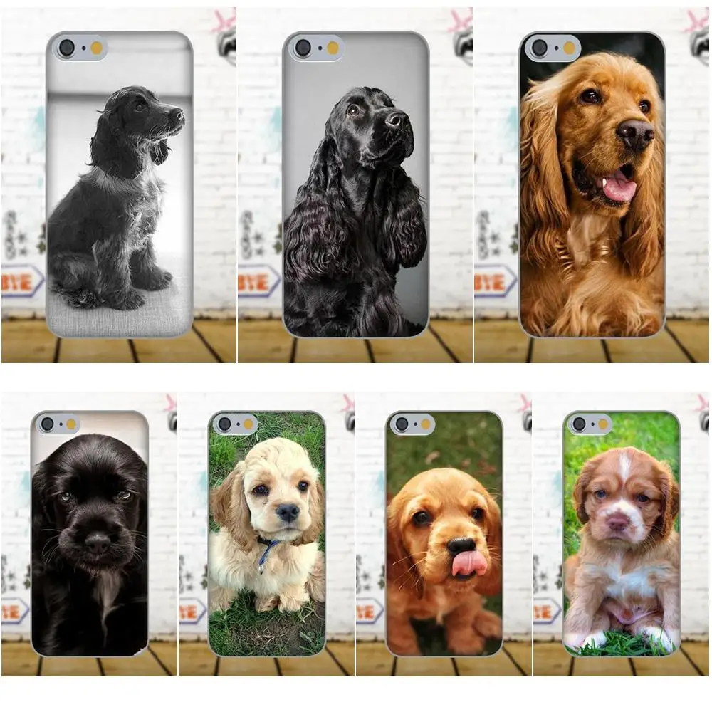 

Oedmeb Case Cocker Spaniels Dog Puppies Design For Xiaomi Redmi 5 4A 3 3S Pro Mi4 Mi4i Mi5 Mi5S Mi Max Mix 2 Note 3 4 Plus