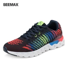 2016 Super Light Running Shoes For Men Women Trainer Sport Run Shoes Man Female Sneaker Cotton Network Flats Breathable Shoes