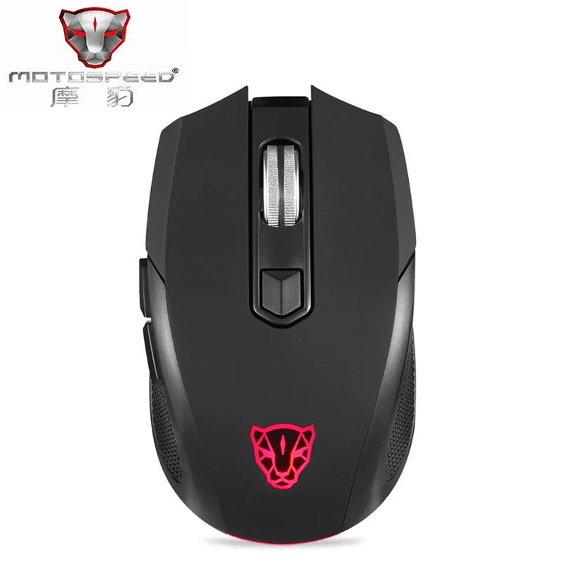 MOTOSPEED BG50 2 4 ГГц Bluetooth двойной режим Беспроводной Мышь фазы регулируемый Точек на