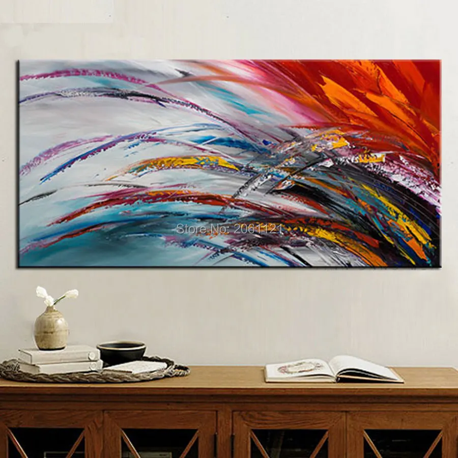 Online kopen wholesale abstract glas schilderen uit china abstract ...
