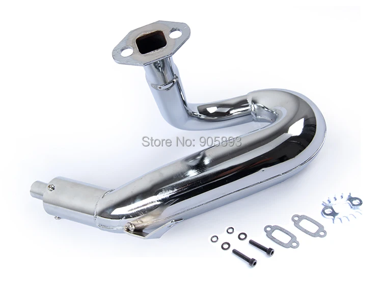 Exhaust Pipe/Tuned Pipe for 1/5th New Dominator RC Gas Model Car/Buggy/Truck Baja 5b,ss+Free Shipping( silver or black choose) Exhaust Pipe/Tuned Pipe for 1/5th New Dominator RC Gas Model Car/Buggy/Truck Baja 5b,ss+Free Shipping( silver or black choose)