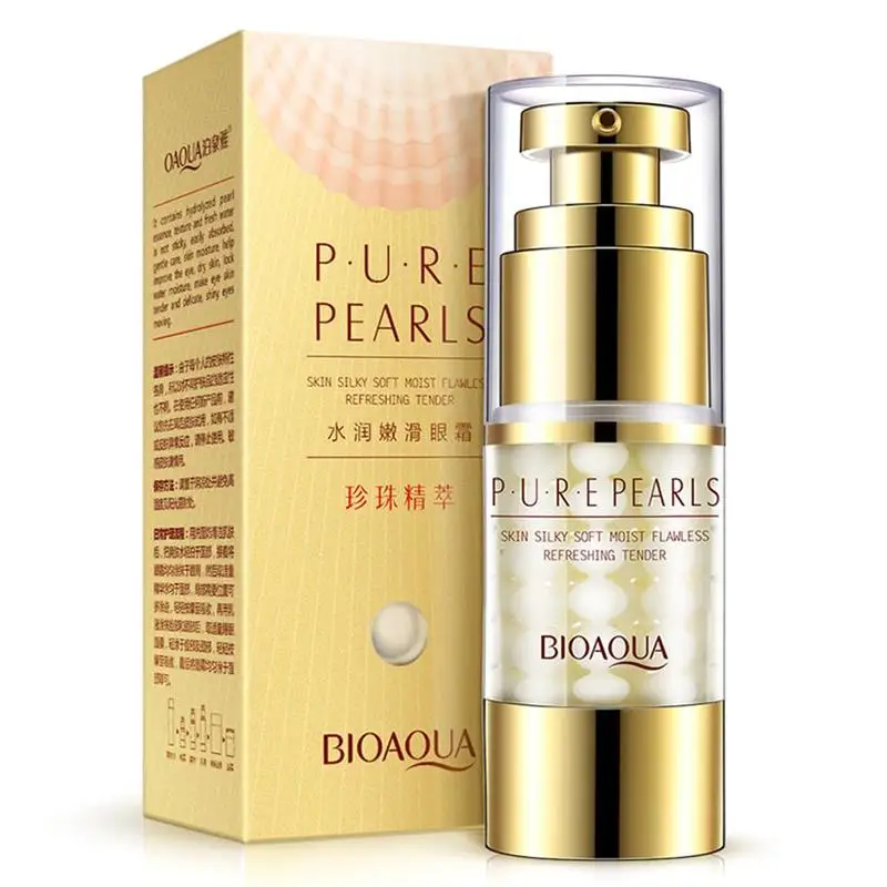

Eye Cream Eye Essence Pearl Pure Collagen Hyaluronic Acid Moisturizing For Remover Dark Circle Whitening Firming Skin Care
