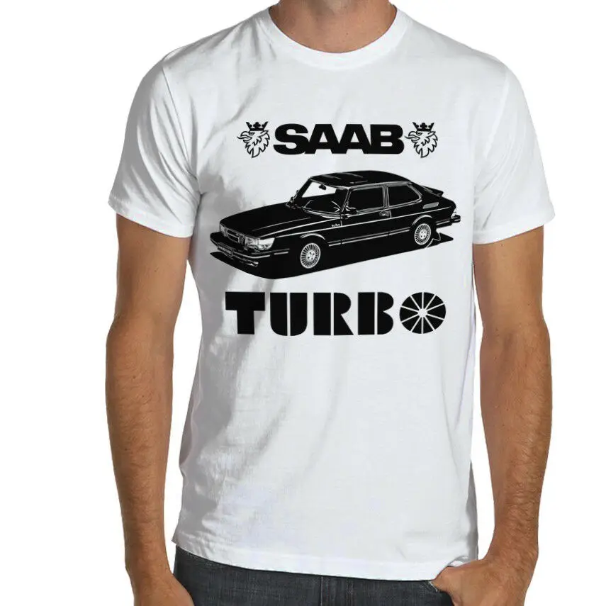 

2019 Fashion Saab 900 Turbo Soft Cotton T-Shirt Multi Colors S-3Xl Rally Racing Wrc Unisex Tee