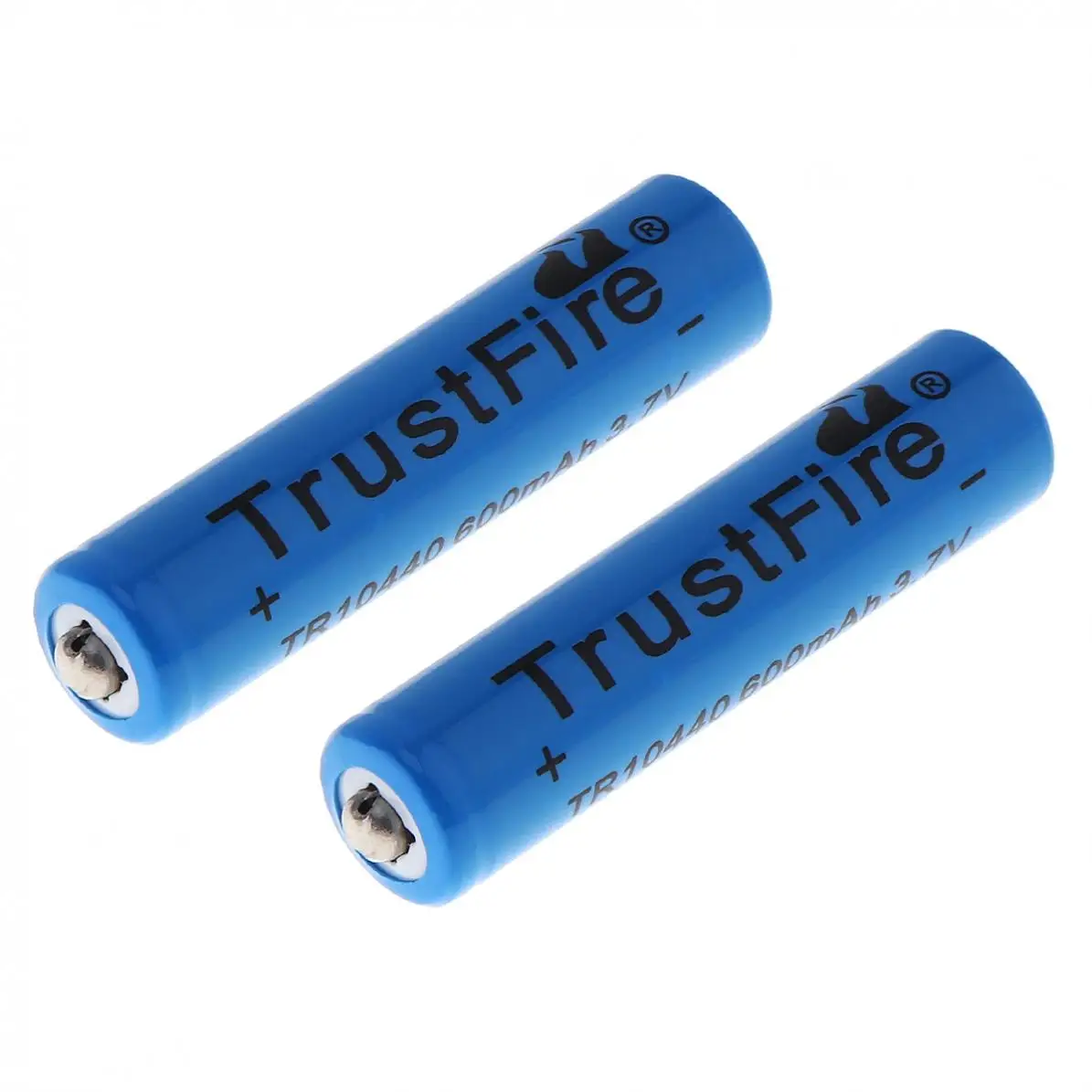 2 шт./лот TrustFire 3 7 V 10440 600mAh литий ионная аккумуляторная батарея для светодиодных