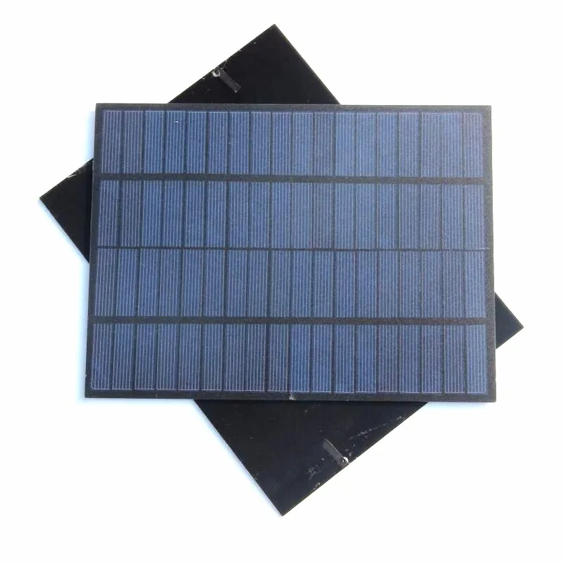 BUHESHUI 5 Вт 18 в солнечная батарея солнечный модуль поликристаллический ПЭТ DIY солнечная панель система для 12 В батареи зеленая мощность 220*165*3 мм