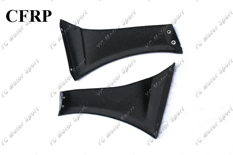 2008-2012 Mitsubishi Lancer Evolution X Varis Wide Body Version Style Front Fender Air Panel CF (8)
