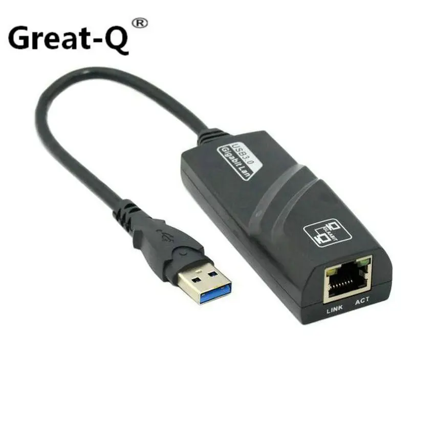 

USB 3.0 to 1000M Gigabit Ethernet Network LAN Adapter for Apple Macbook Air & Laptop PC windows 8 win7 U3-090